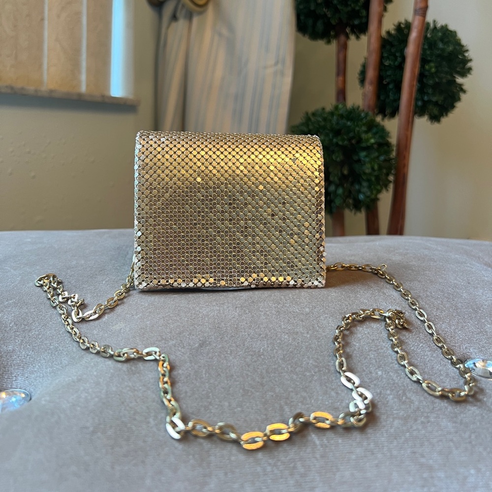 Topshop mini chainmail purse